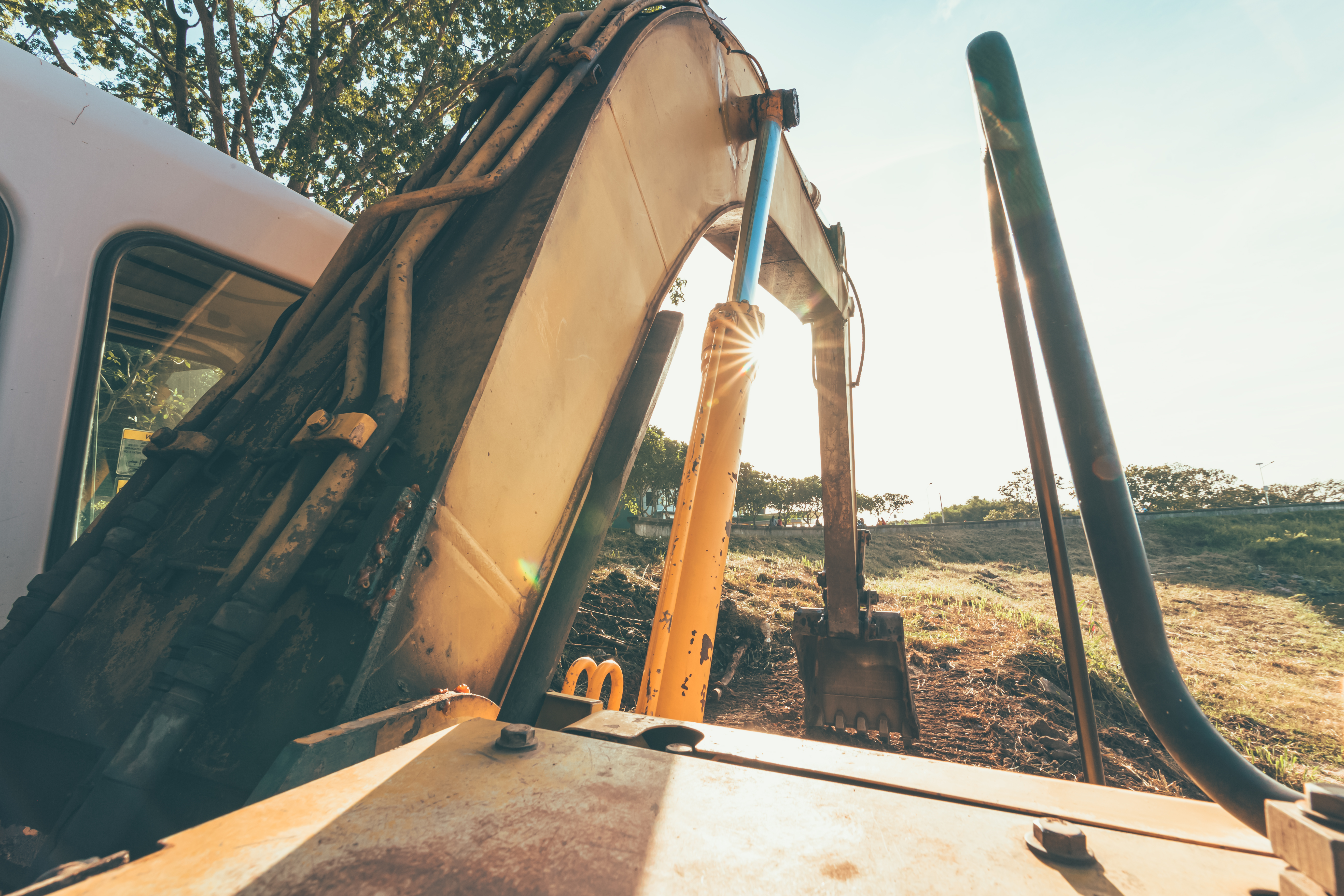 Maskinarbeid i Eidsvoll